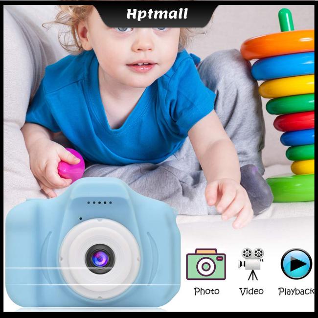 Camera quay video kỹ thuật số mini HD 8MP chống sốc có thể sạc lại cho trẻ em