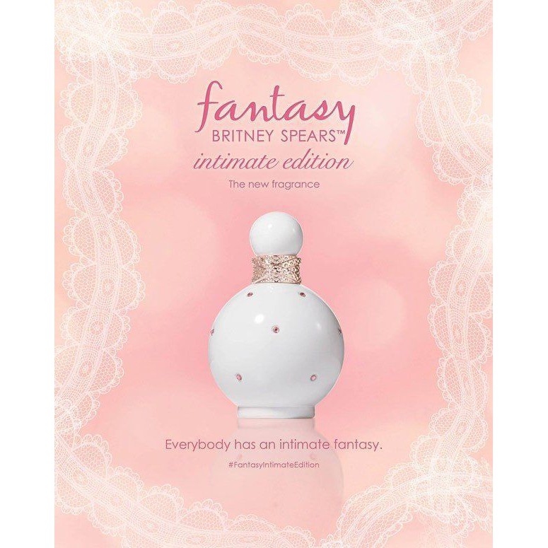 Nước hoa nữ authentic Britney Spears Fantasy (Intimate Edition) eau de parfum 100ml (Mỹ)