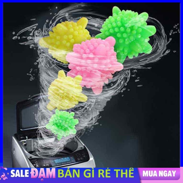 Bóng Giặt Quần Áo - Cầu Gai Sinh Học Giặt Đồ Thông Minh Chống Nhăn nthinhuy01