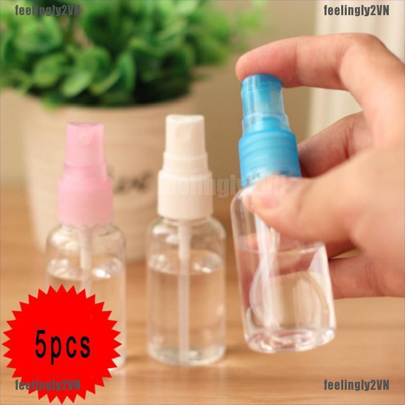 (Hàng Mới Về) Bộ 5 Chai Xịt Nước Hoa Nhỏ 30ml