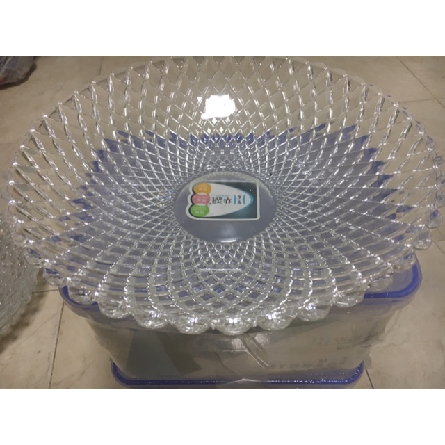 Đĩa thuỷ tinh để hoa quả