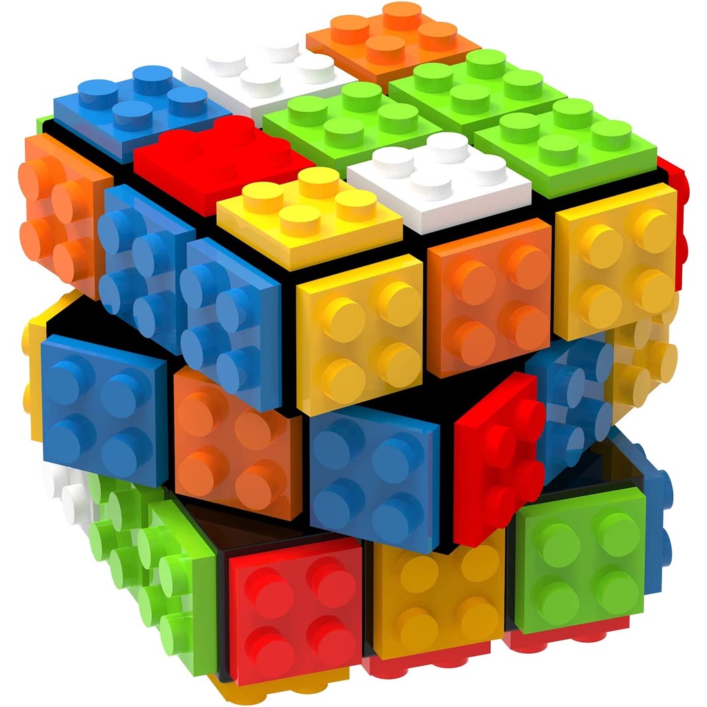 Đồ Chơi Khối Rubik 3x3 Trong 1 Màu Đen Giúp Rèn Luyện Trí Não