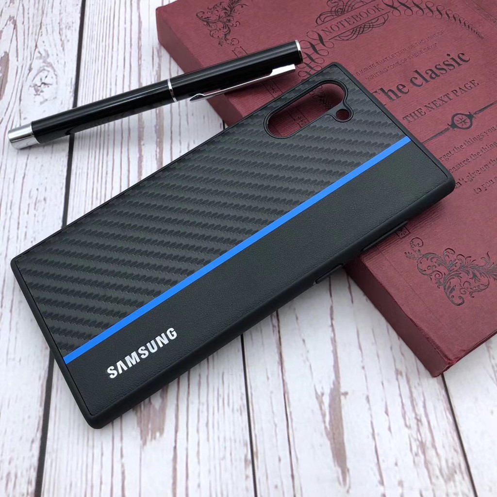 Ốp Samsung Note 8,Note 9, Note 10 plus, S8,S9Plus,S10,S10E,S10Plus, S10 5G vân Carbon | BigBuy360 - bigbuy360.vn