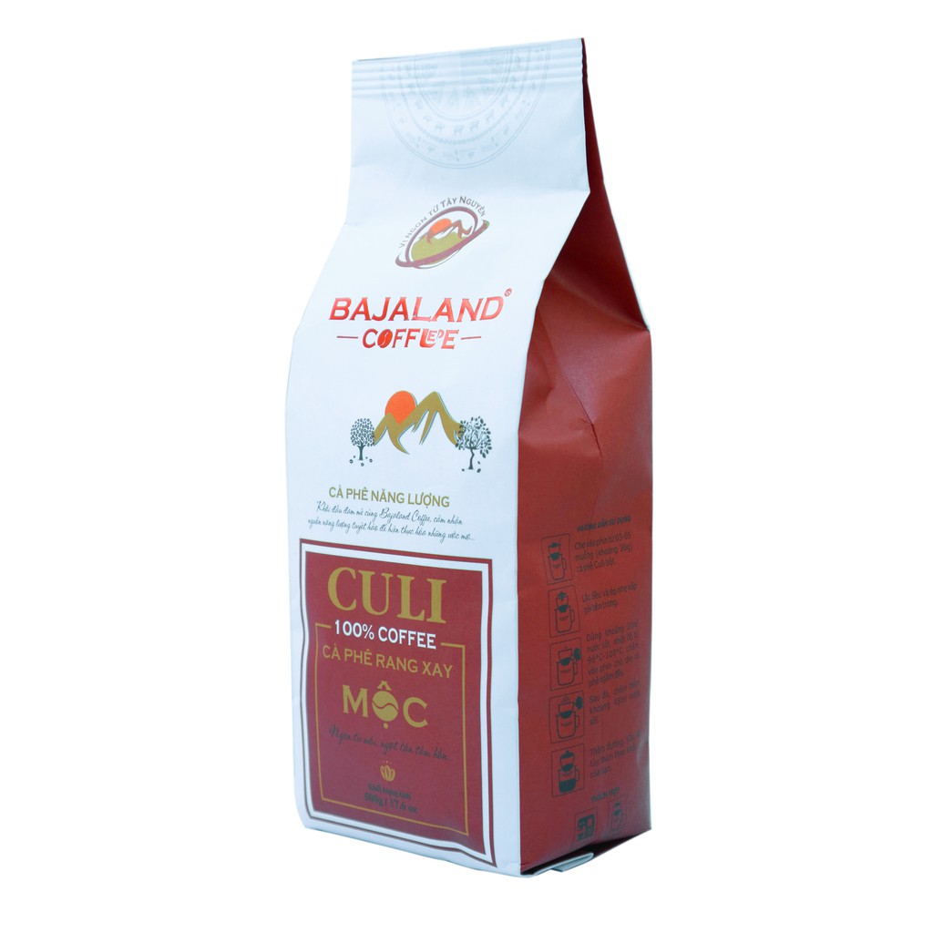 Cà Phê Bột Culi rang mộc đậm đắng nguyên chất "Bajaland Coffee- 500g" | BigBuy360 - bigbuy360.vn