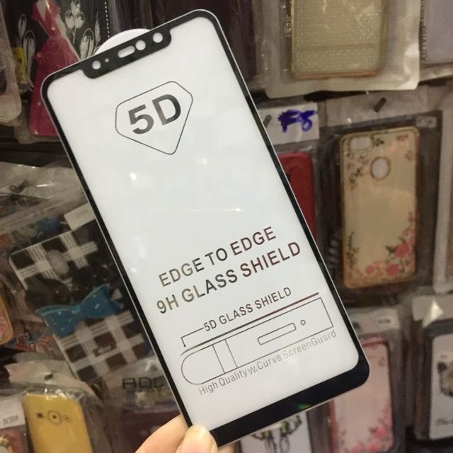 Kính cường lực 5D Xiaomi Redmi Note 6 Pro full keo màn hình