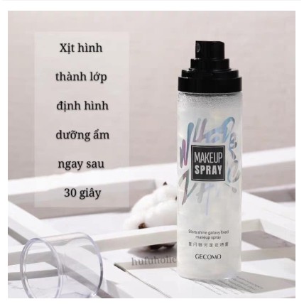 Xịt Dưỡng GECOMO Khoá Chặt Lớp Make Up #SPRAY