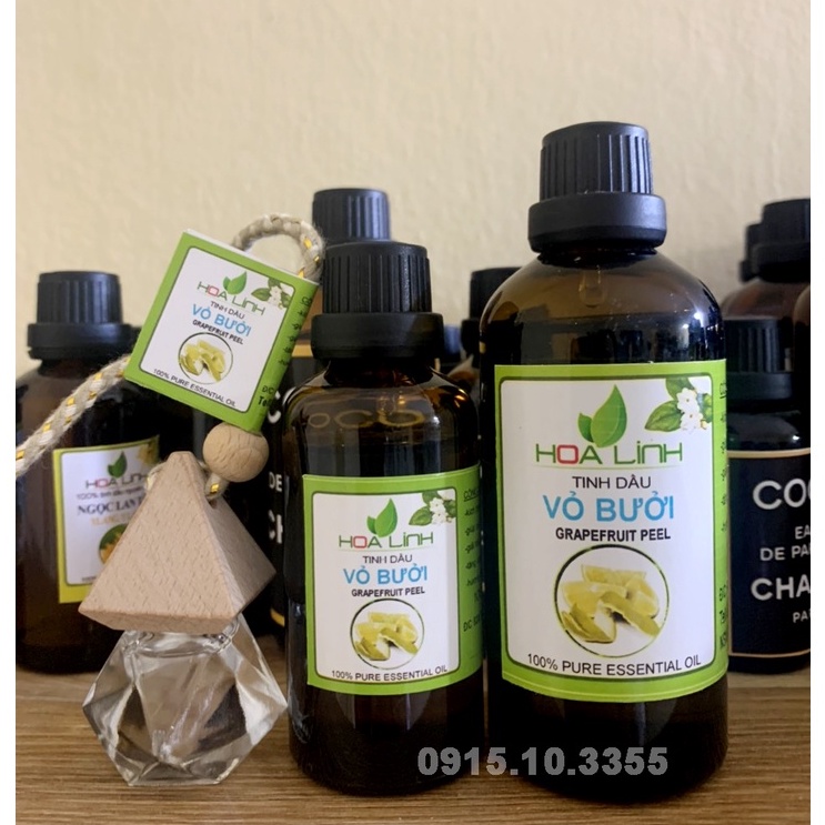 Tinh Dầu  Bưởi Mọc và Chống Rụng Tóc, Kích Mọc Tóc - Dưỡng Tóc Dài Nhanh : CHAI  100ML-50ML( HOA LINH)
