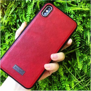 Ốp lưng Sulada vân da bò cho Iphone 6/7/8/X/XS max