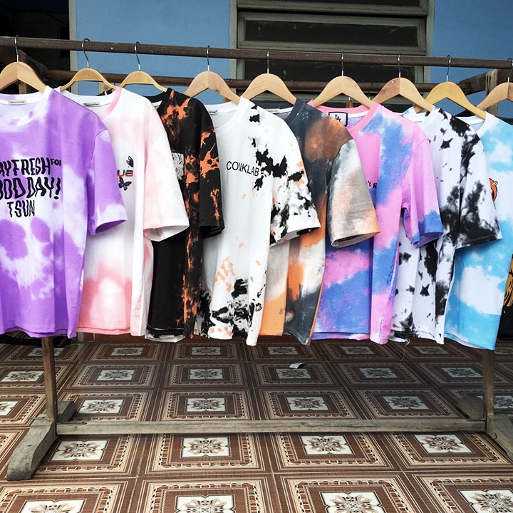 GIÁ RẺ  Áo thun tay lỡ cổ tròn phông cách Unisex nam nữ chất thun Cotton form rộng nhiều màu