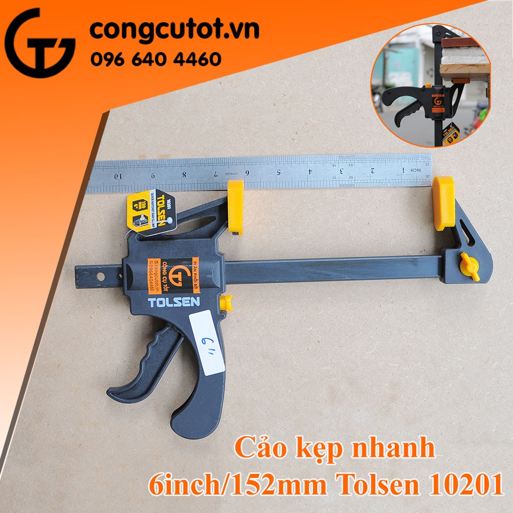 Cảo kẹp nhanh độ mở 152mm TOLSEN 10201