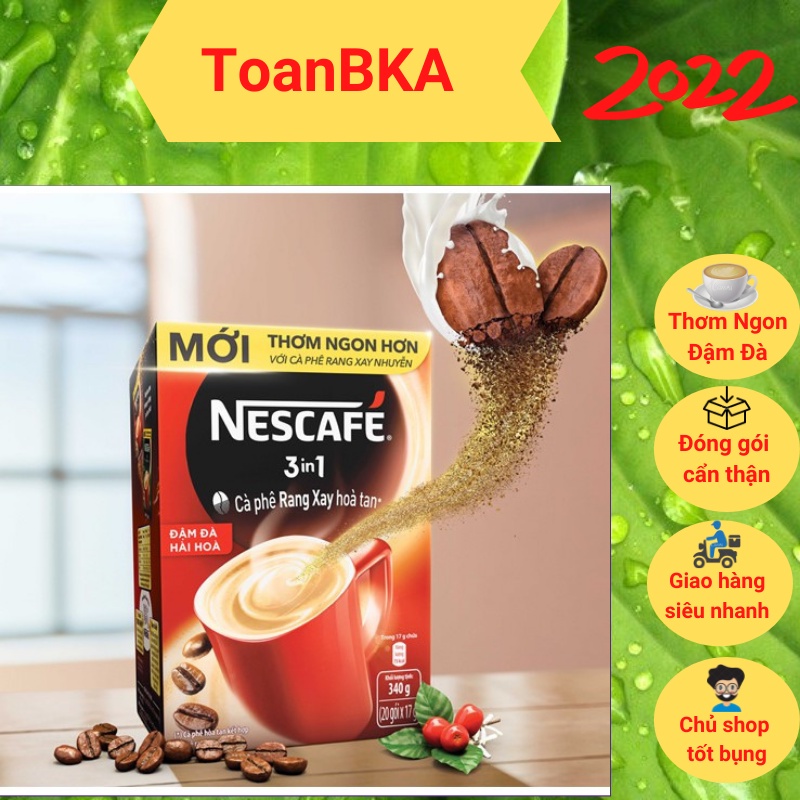 Cà phê rang xay Nescafe _toanbka