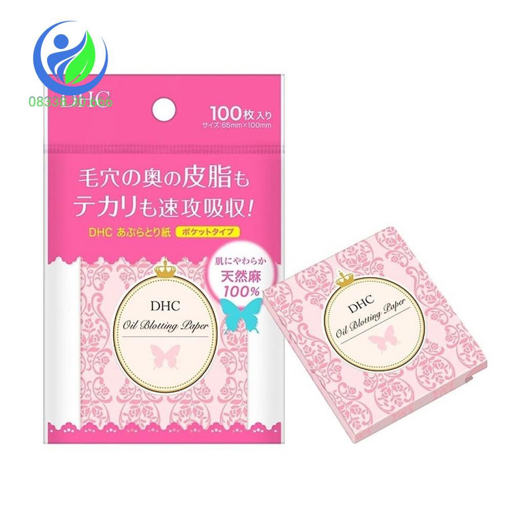 Giấy thấm dầu DHC Oil Blotting Paper 100pc