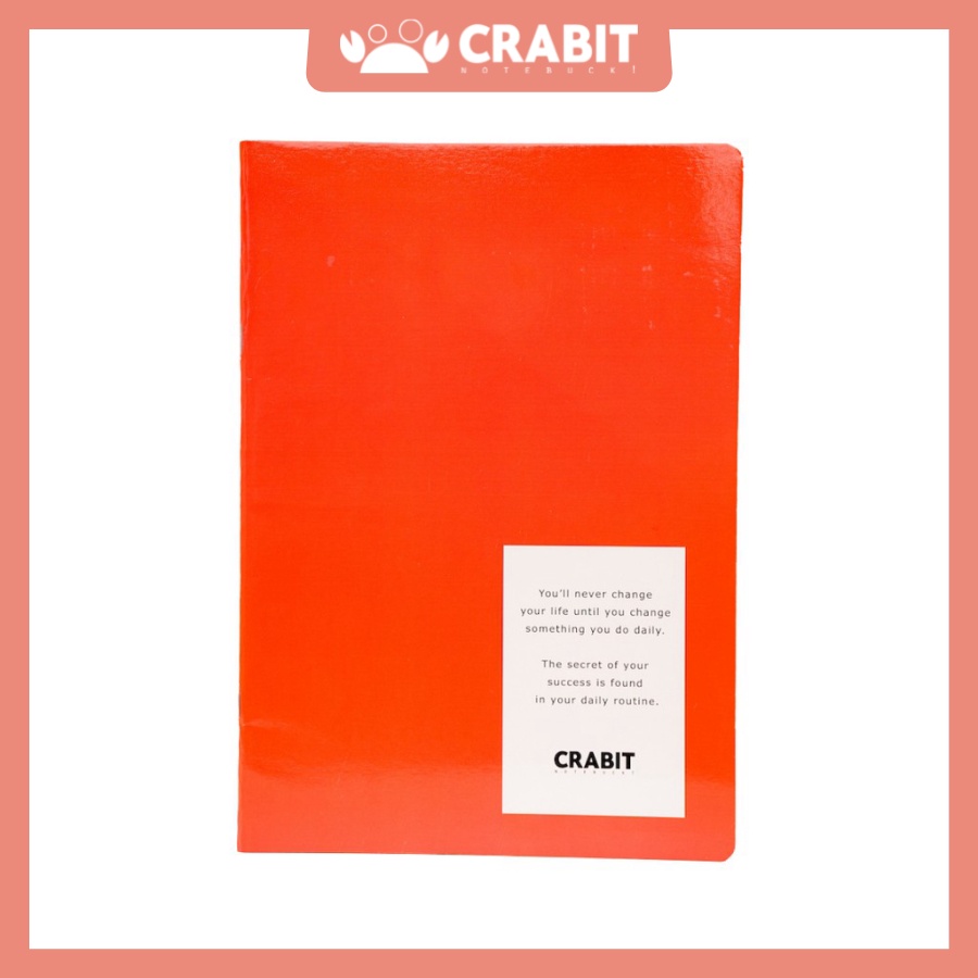 Vở kẻ ngang Crabit Carrot Trơn 80 trang