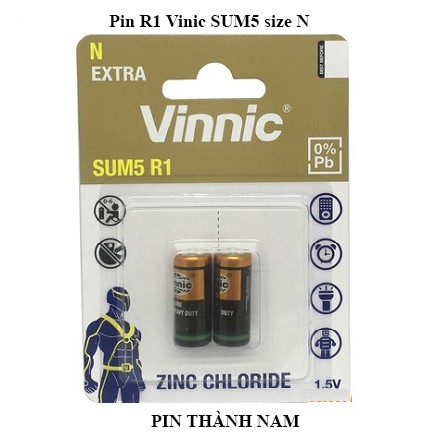 Pin R1 Vinic SUM5 size N chính hãng