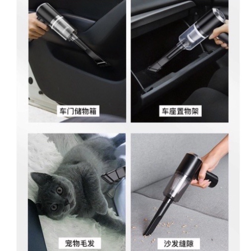 Máy hút bụi cầm tay mini không dây- Máy hút bụi không dây đa năng,siêu mạnh, sử dụng hút bụi ô tô, hút bụi giường