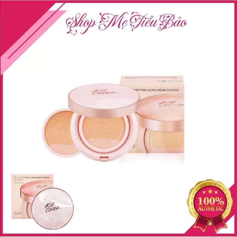 PHẤN NƯỚC CLIO KILL COVER PINK GLOW CREAM