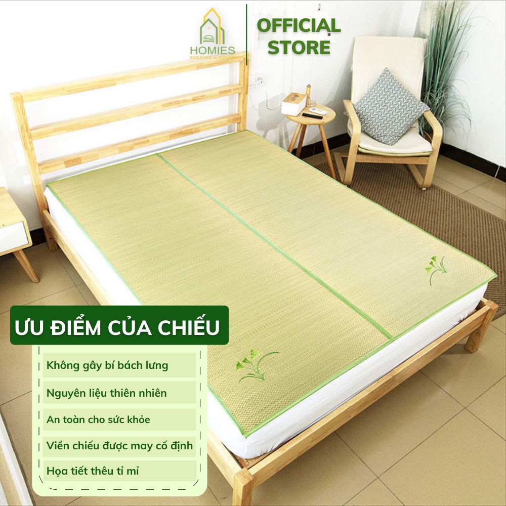 Chiếu Cỏ HOMIES Bedding &amp; Décor Chất Liệu Cỏ Na Nhiều Kích Thước