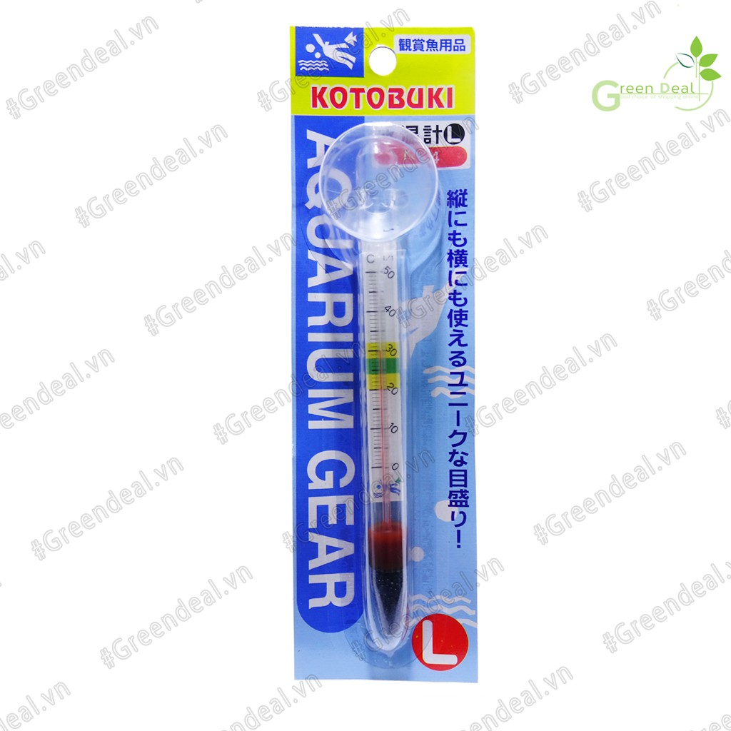 KOTOBUKI - Aquarium Gear L  | Nhiệt kế cao cấp cho hồ thuỷ sinh