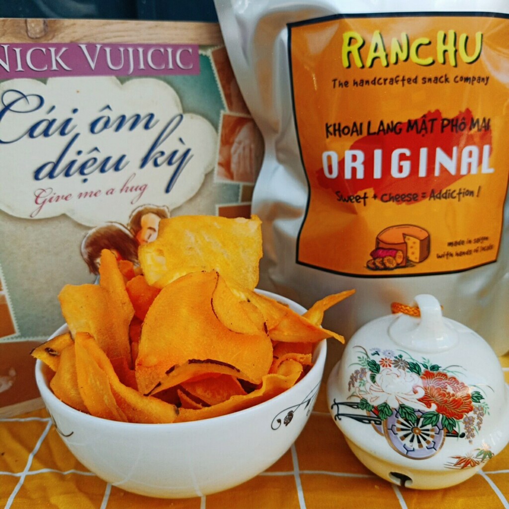 Snack Khoai Lang Mật Phô Mai_Ranchu_siêu Ngon