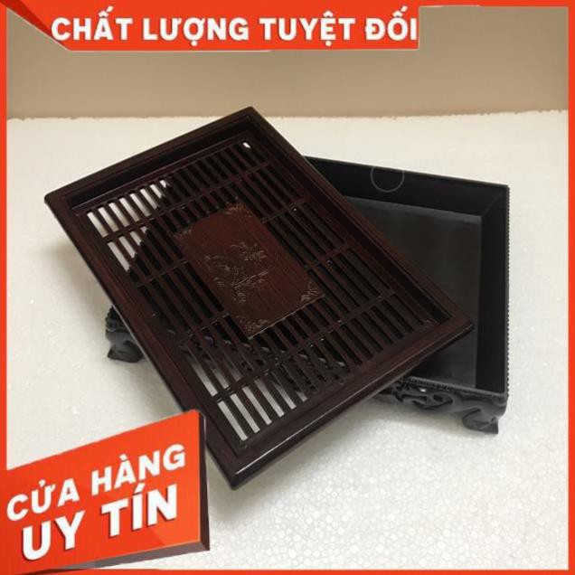 Giá hủy diệt -  Khay nhựa giả gỗ