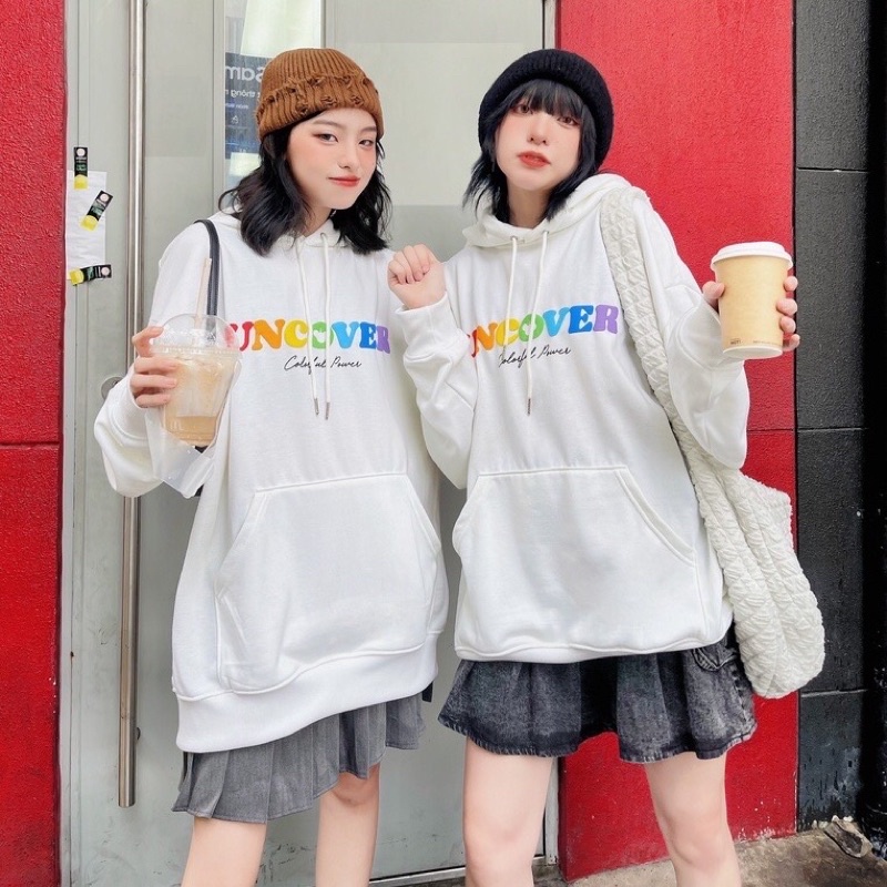 Hoodie Basic Ver 2 Uncoverr ( Trắng )
