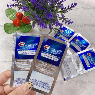 Miếng Dán Tẩy Trắng Răng Crest 3D Whitestrip (MẪU MỚI)