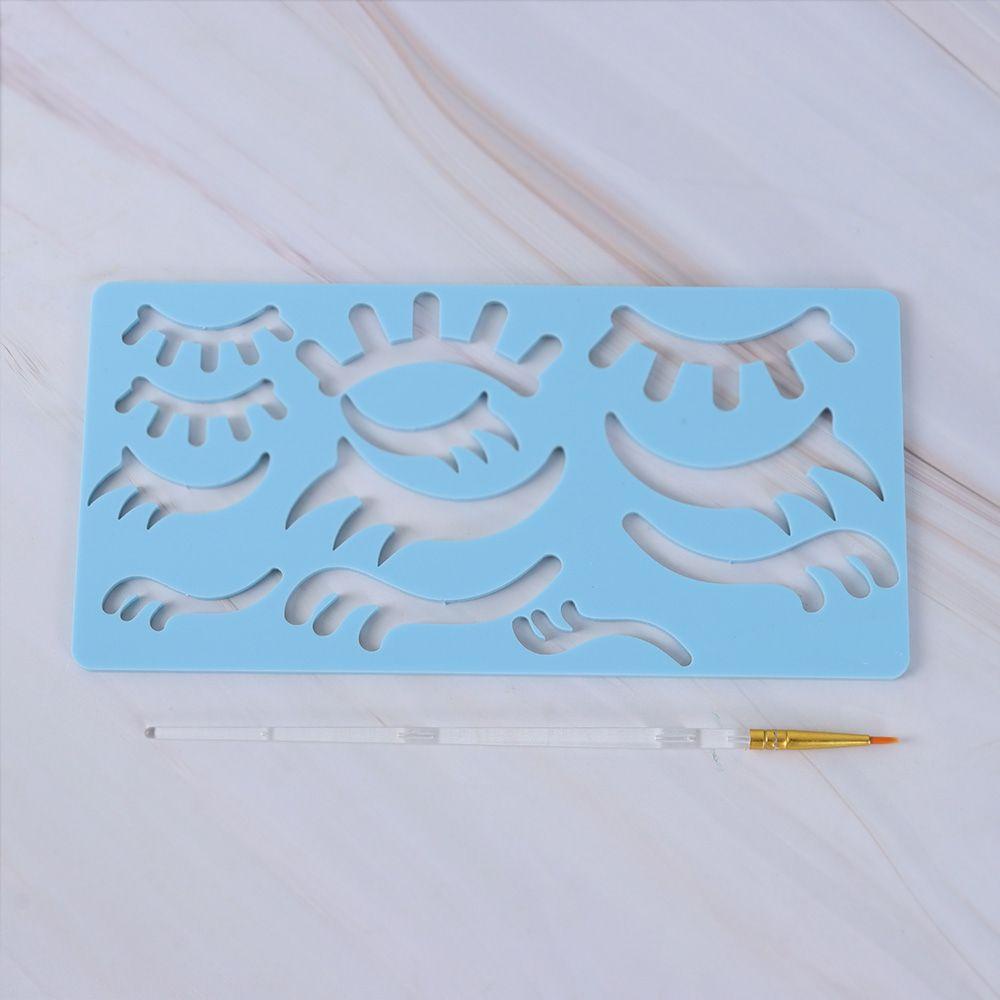 YNATURAL Khuôn Cắt Giấy Kim Loại Trang Trí Hình Lông Mi Kì Lân Mới