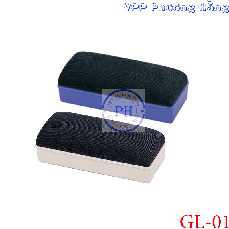 Bông lau bảng, xóa bảng. Giẻ lau bảng cầm tay