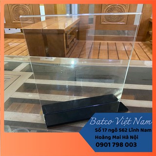 Bộ 5 kệ mica để bàn chân đế lùa kích cỡ A4 đứng