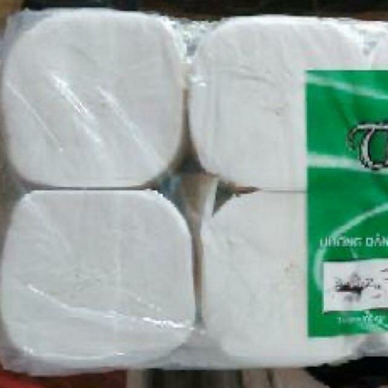 4 bịch giấy vệ sinh thanh hà không lõi
