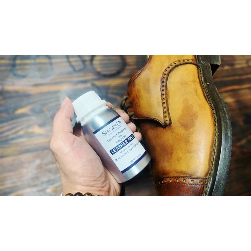Shoes Up Leather Prep - Tẩy màu nhuộm Giày Da chuyên dụng