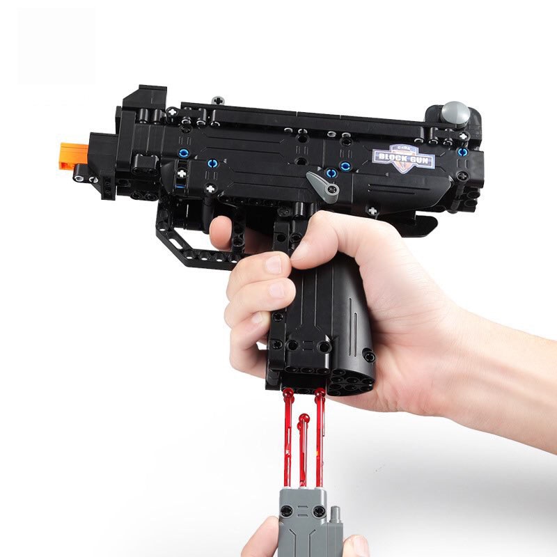 Đồ Chơi Lắp Ráp Mô Hình Súng Uzi Mini Double Eagle CaDa Model c81008 Với 359 Mảnh Ghép