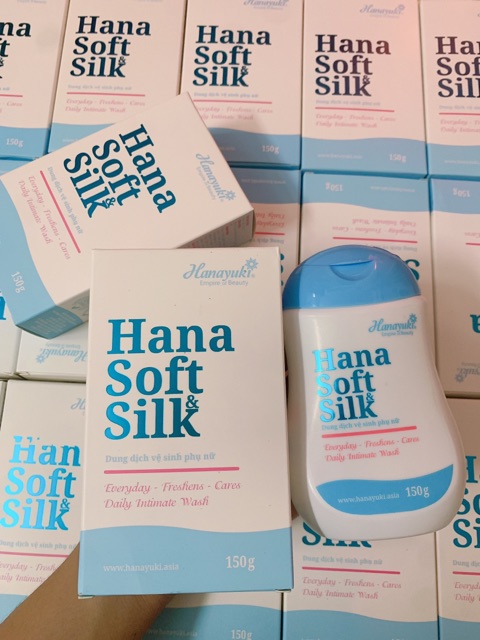 Dung dịch vệ sinh hana soft silk