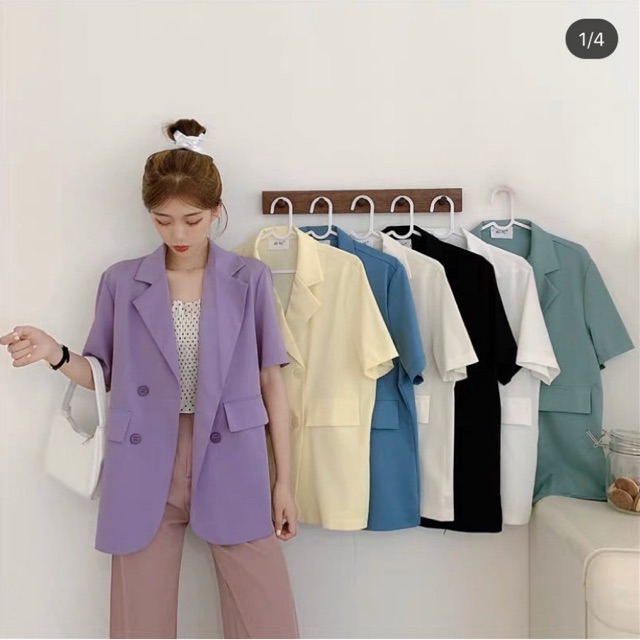 (Order) Áo blazer cộc đủ màu đủ size (BIGSIZE)