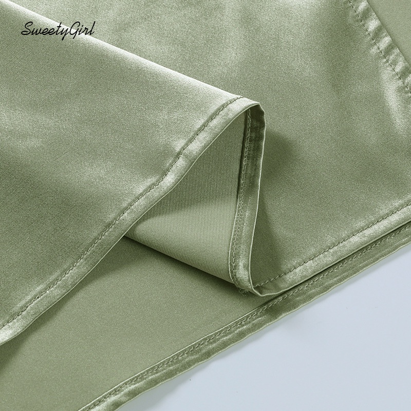 Đầm Ôm Không Tay Cổ Chữ V Xẻ Sâu Màu Sắc Trơn Thời Trang Dành Cho Nữ 2022