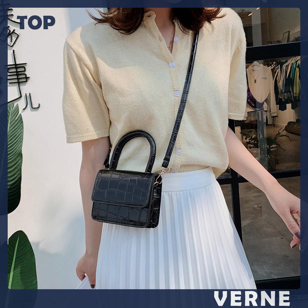 Túi Đeo Chéo Bằng Da Thanh Lịch Cho Nữ