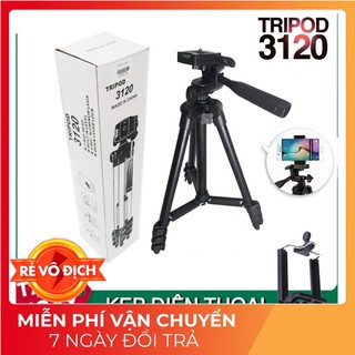 [BH 1 Đổi 1] GẬY CHỤP ẢNH 3 CHÂN TỰ ĐỨNG - TRIPOD 3 CHÂN ( Sỉ 60k )