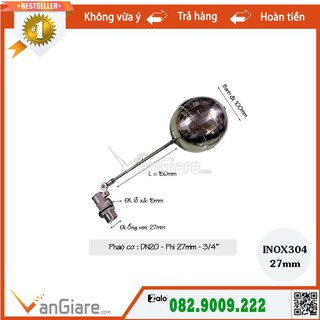 Phao cơ Inox 304 27 (loại tốt)