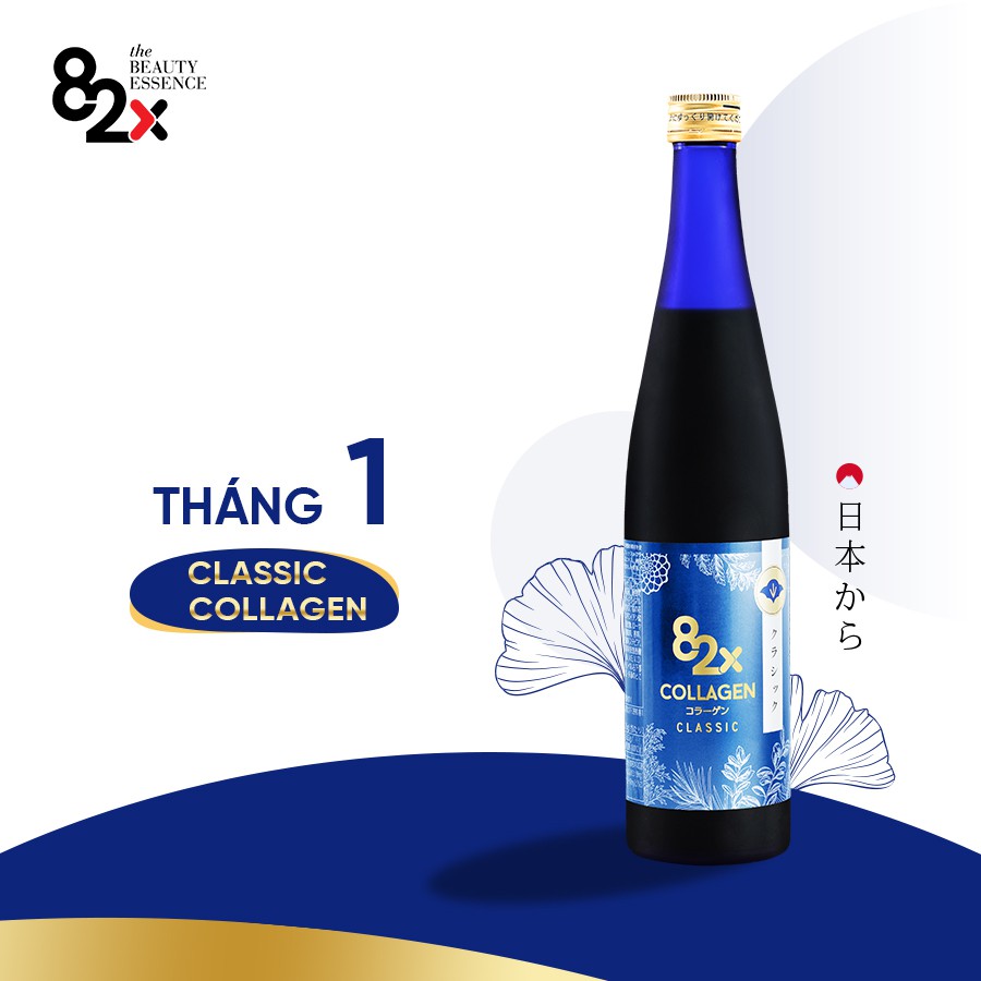 82X DA ĐẸP THẦN SẦU 3 Chai: COLLAGEN + SAKURA PLACENTA + PLACENTA, Nước Uống Đẹp Da Từ Nhật Bản 500ml/chai.Số 1 VN