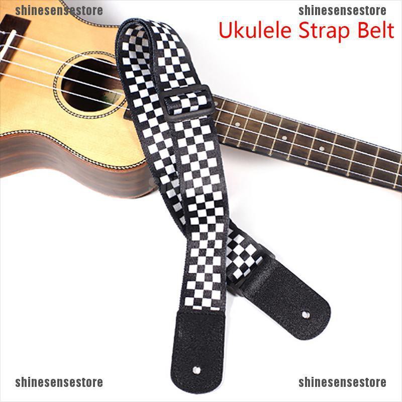 Dây Đeo Đàn Ukulele Bằng Polyester Kèm Móc Mini Thông Dụng Có Thể Điều Chỉnh