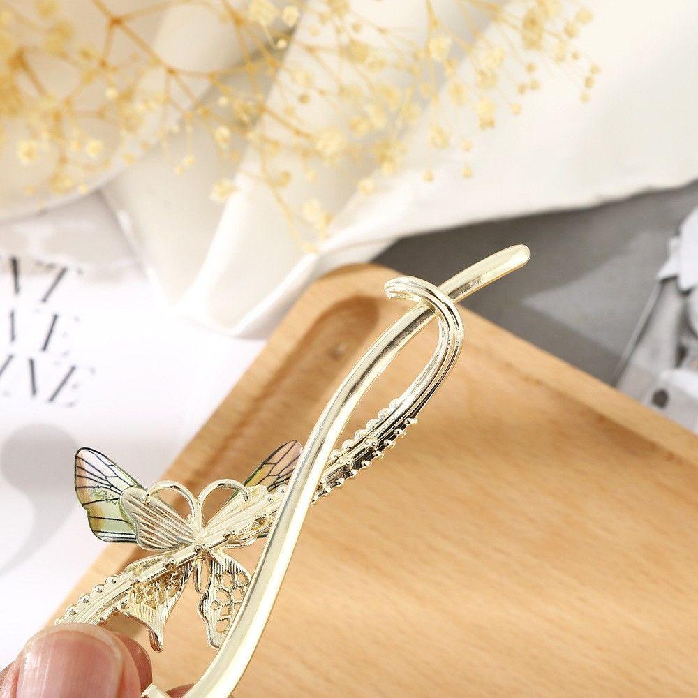 Kẹp Tóc Hình Bướm Phong Cách Hàn Quốc Sang Trọng