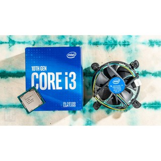 CPU Intel Core i3-10100 (3.6GHz turbo up to 4.3Ghz, 4 nhân 8 luồng, 6MB Cache, 65W) – Socket Intel LGA 1200 (Hang Cha) [