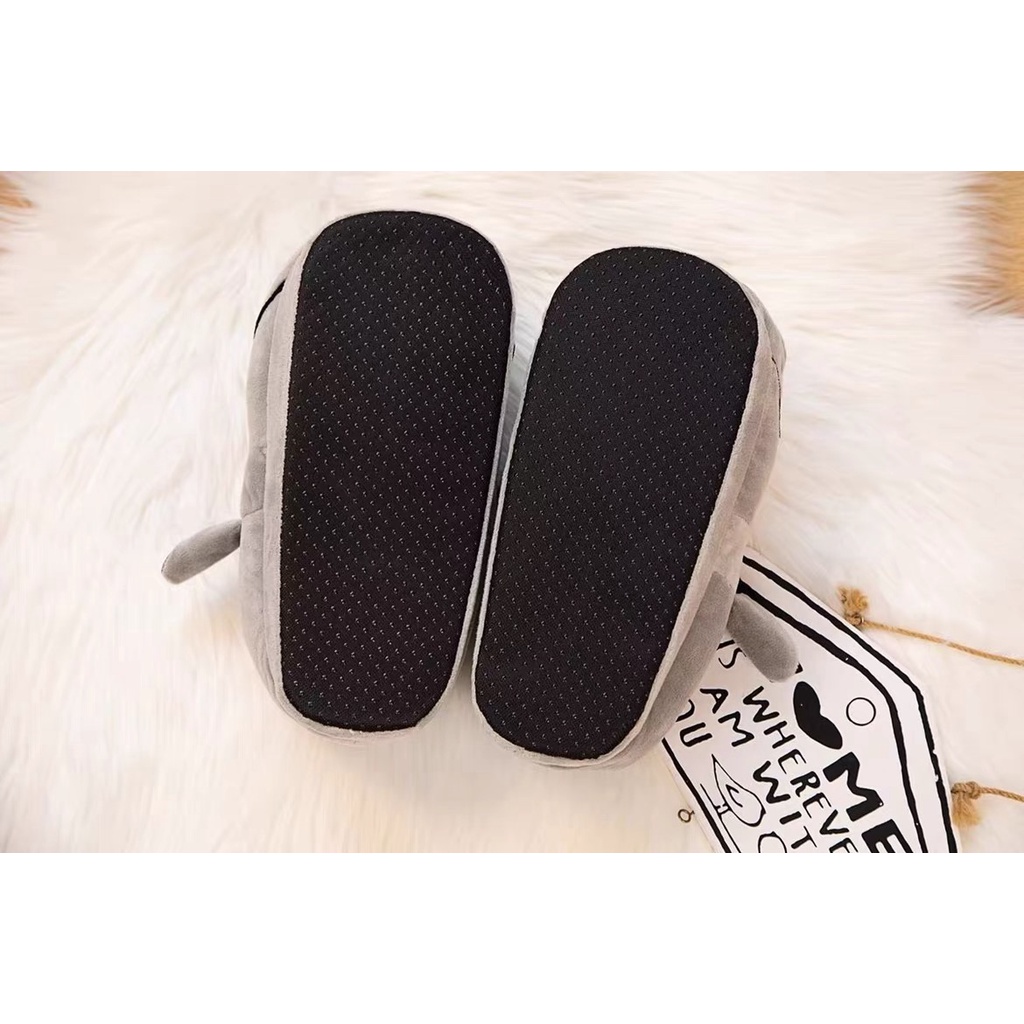 Dép Bông Thiết Kế Lạ Mắt Đi Trong Nhà Mùa Đông Ấm Áp Đế Cao Su Chống Trượt Dành Cho Nam Nữ 2022
