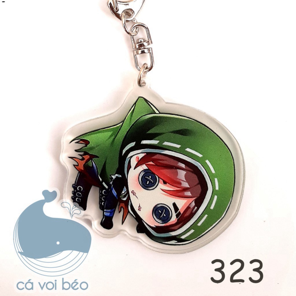 Móc khóa game Identity V Naib Subedar Joseph Enchantress Mind'sEye Gardener móc khóa mica acrylic anime manga