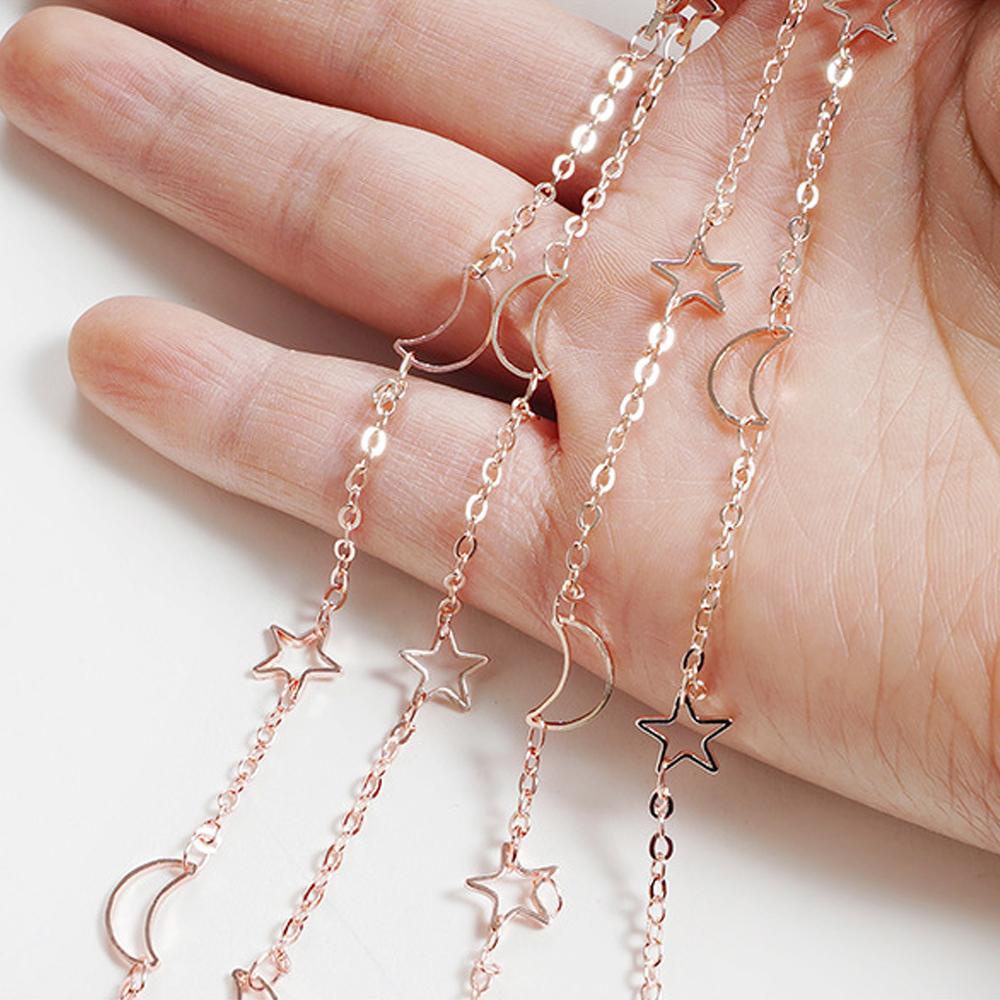 Mắt Kính Đọc Sách Bằng Kim Loại Có Dây Đeo Cổ Chống Thất Lạc Thời Trang