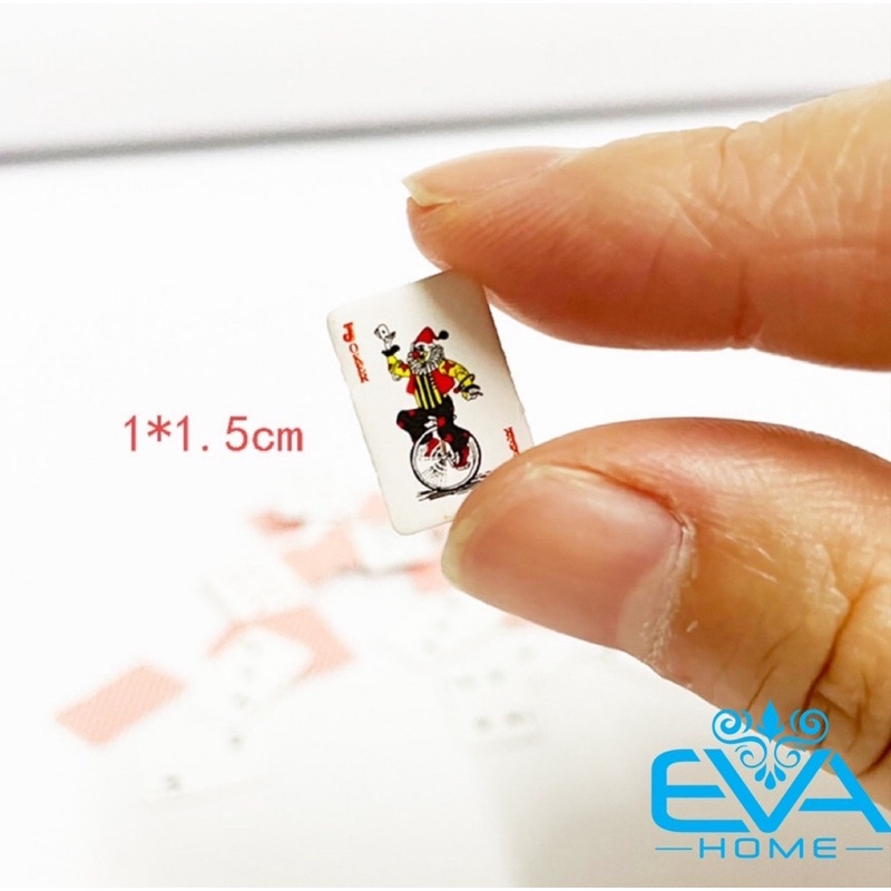 Bộ Bài Tây Poker Super Mini Tí Hon 52 Lá Độc Đáo SP4837