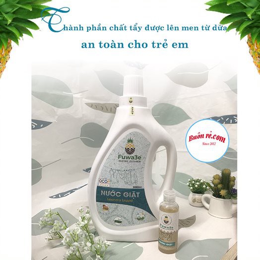 Nước giặt hữu cơ Fuwa3e 3000ml thân thiện với môi trường - 01292-1 Buôn rẻ