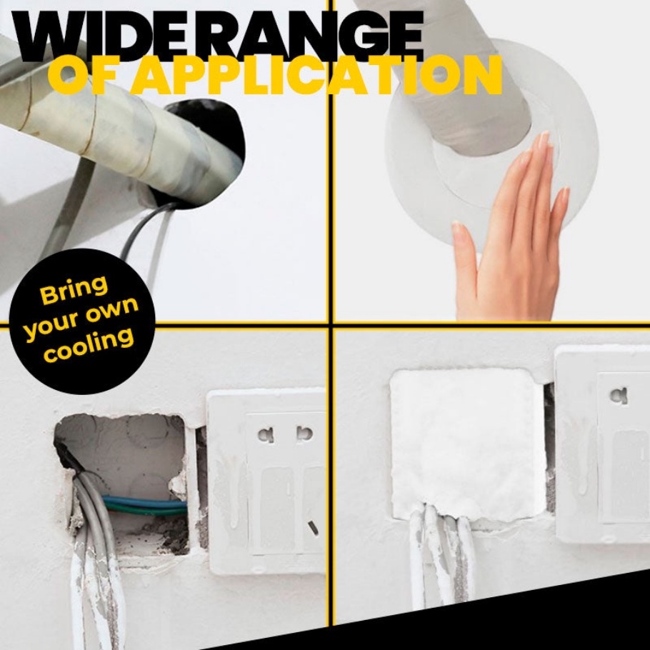 Waterproof Sealant Mud Wall Hole Sealing Glue Air-conditioning Sewer Pipe Filling Hole Mending Sealant Mud Repair Supplies High-ranking