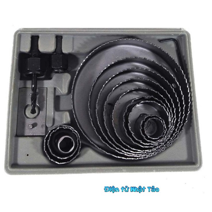 BỘ MŨI KHOÉT LỖ TRÒN 16 CHI TIẾT