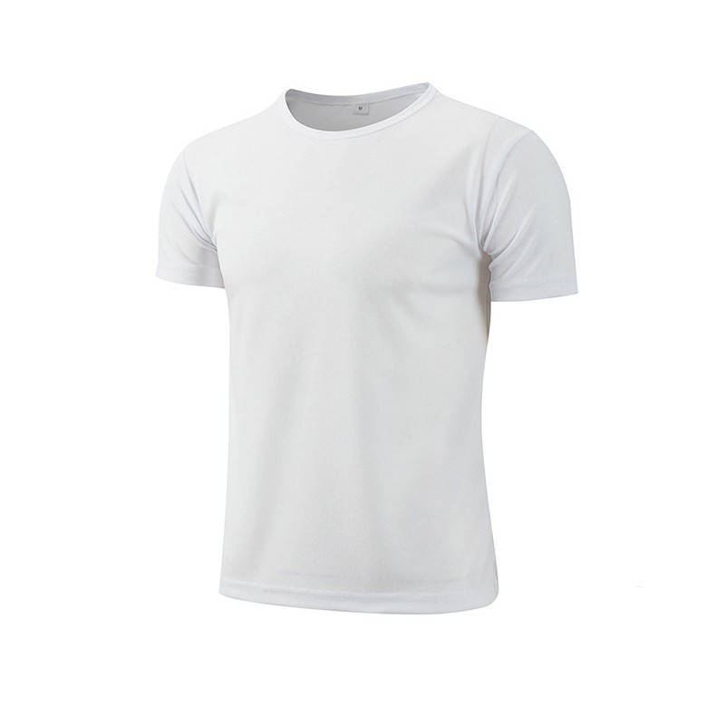 Summer Men's Round Neck T-shirt Loose Casual T-shirt Short Sleeve T-shirt Men's T-shirt Trend T-shirt Plain T-shirt Quick-drying Breathable T-shirt